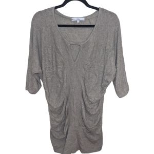 One7Six Beige Slouchy Sweater Dress Size L 💫 Cozy Fall Staple!